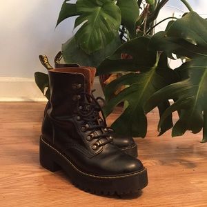 Dr Martens Leona Platform Boots